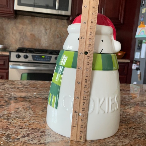 Hallmark Snowman Cookie Jar NIB - Picture 5 of 7